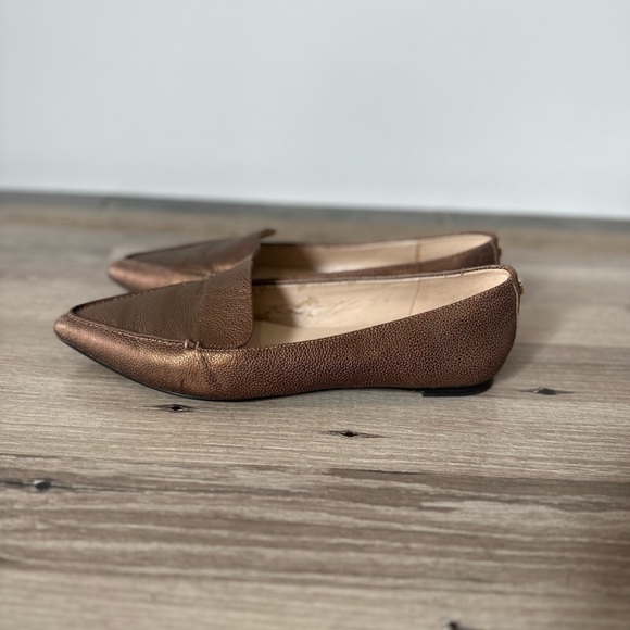 Karl Lagerfeld Brown Leather Loafers - Picture 5 of 7